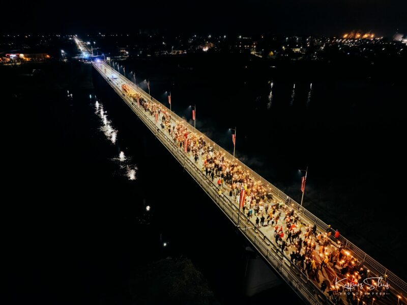 Lāčplēša dienas lāpu gājiens Jēkabpilī