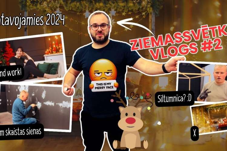 Gatavojamies Ziemassvētkiem 2024 - Vlogs#2