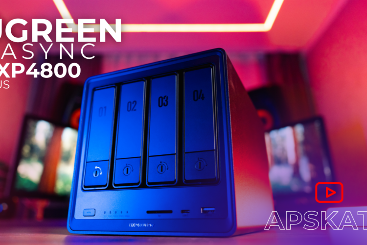 UGREEN NASync DXP4800 Plus - apskats
